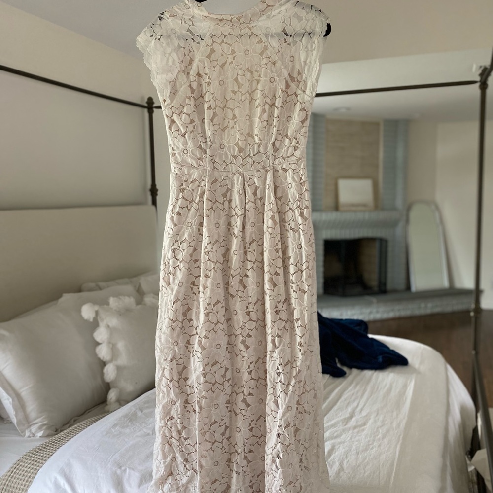 white dress - Lulus size medium